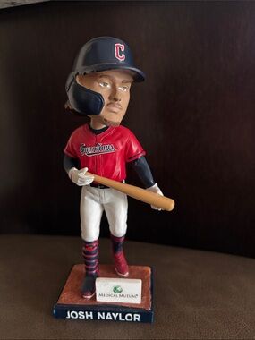 Josh Naylor Cleveland Guardians Bobblehead - Red Jersey